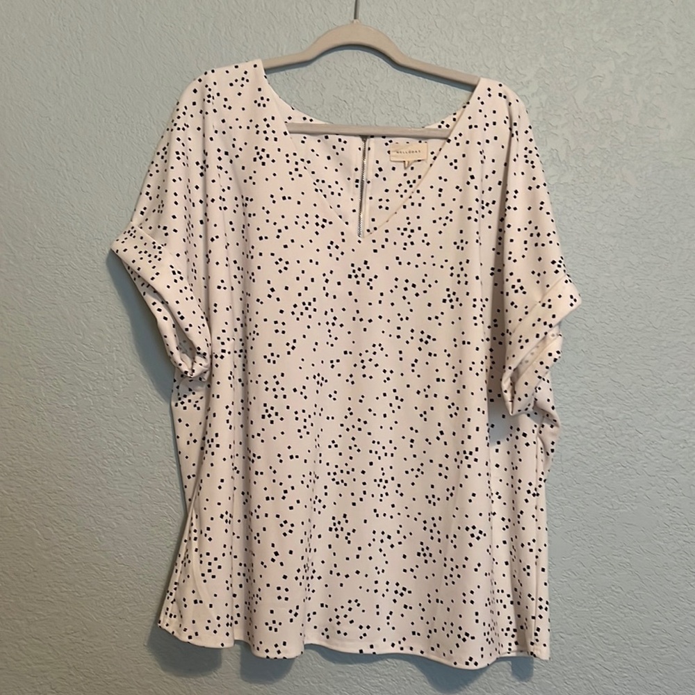 3x Melloday Black and White Blouse